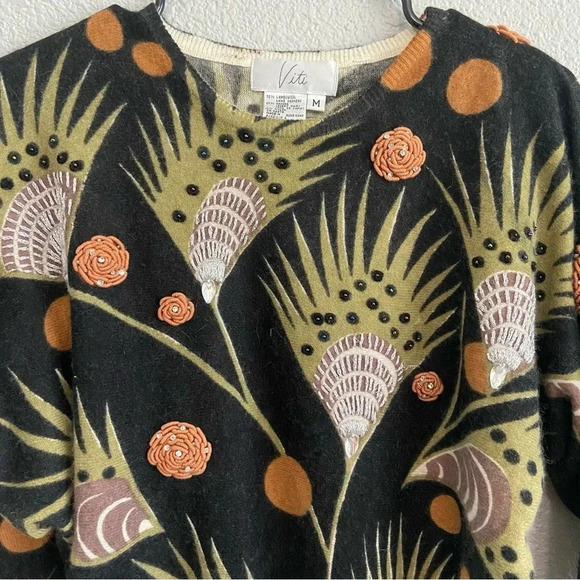 Vintage Viti Lambswool‎ Blend Sweater Size Medium - Picture 2 of 5